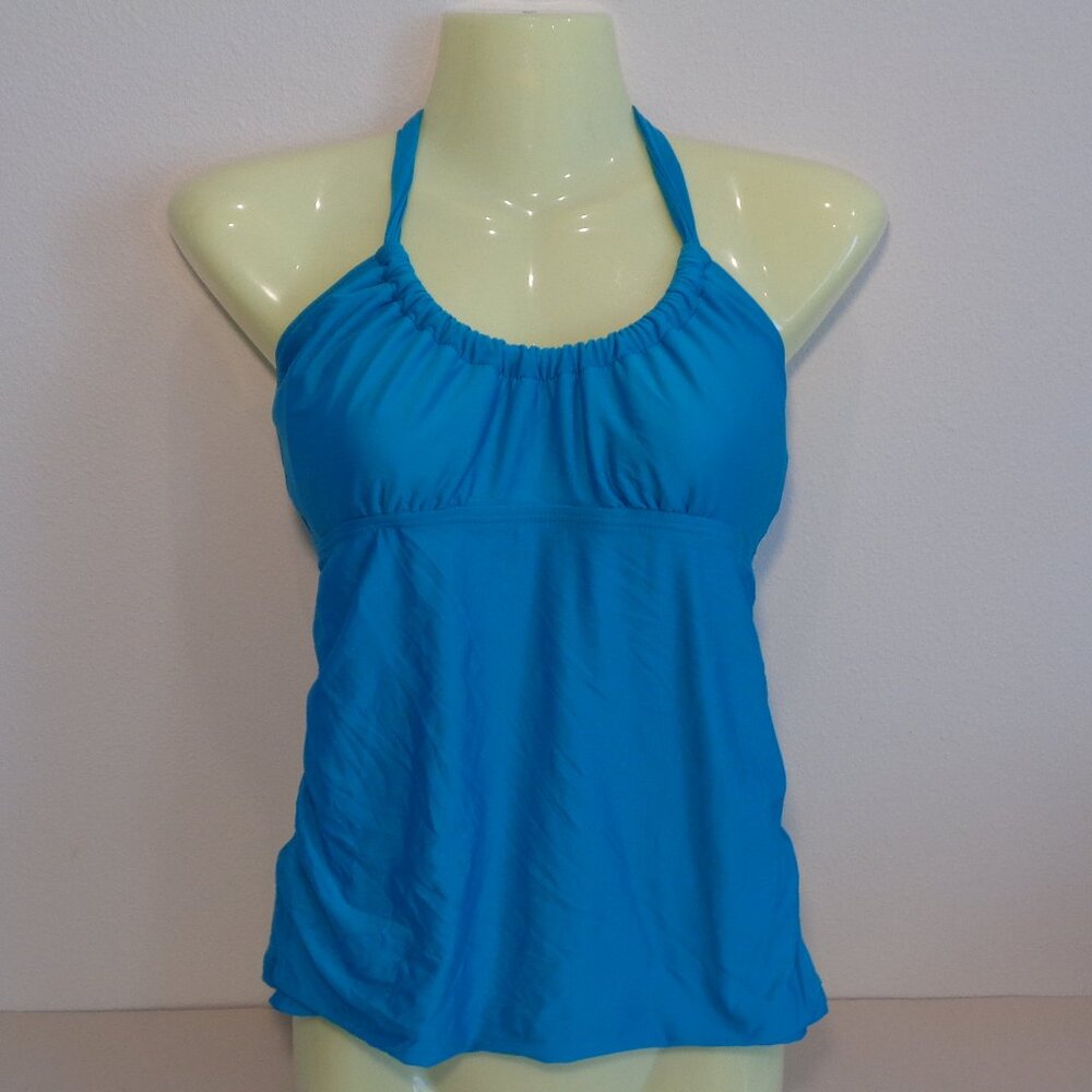 Antonio Melani Size Small / SOFT CUPS U NECK / Jade / New / Swim Tankini Top